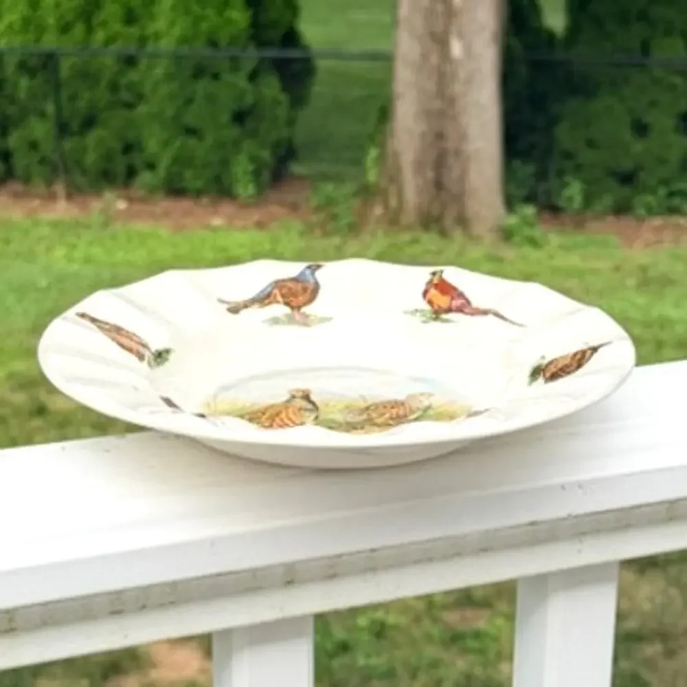 Royal Staffordshire ROS47 Game Bird Soup Pasta Bowl England
